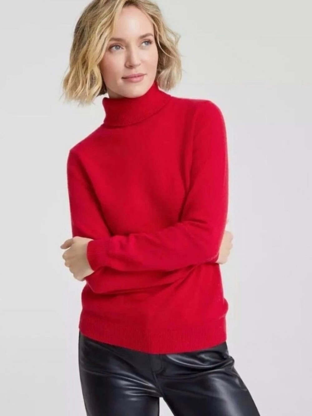 Charter Club Luxury 2-Ply Cashmere Turtleneck Sweater